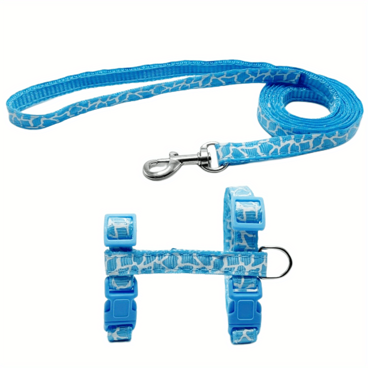 CozyFit: Adjustable Soft Vest Harness & Leash for Small Pets