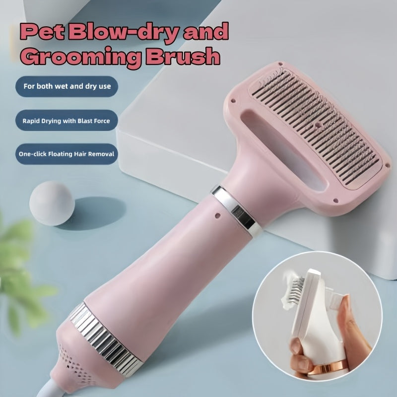 ProDry: 2-in-1 Pet Dryer & Brush with Metal Body & Stainless Bristles