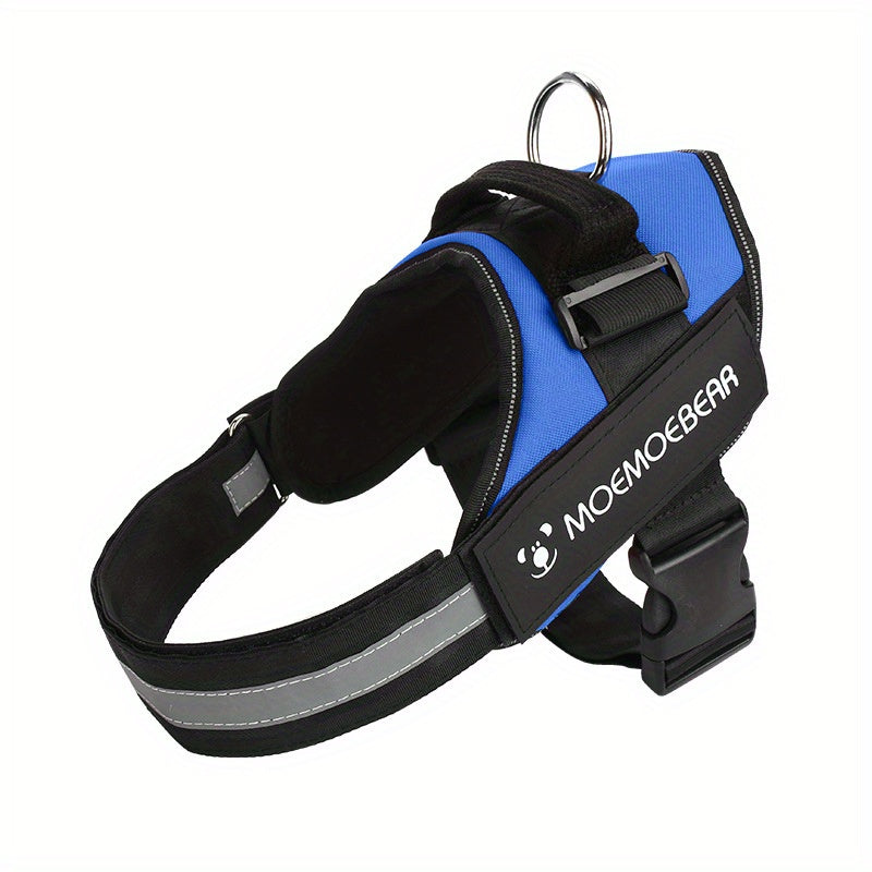 SecureFit No-Pull: Padded Harness with Control Handle for Large Pets