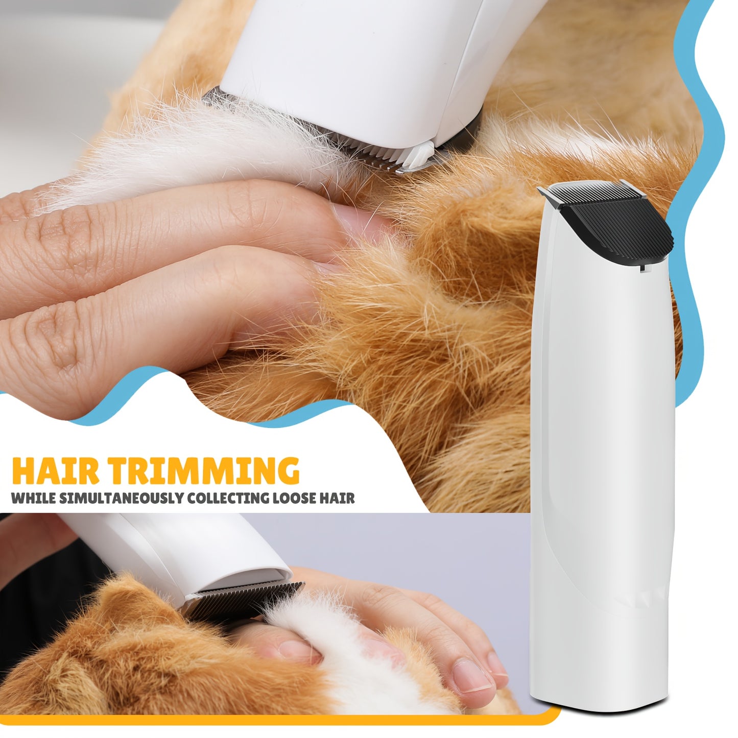 PawPerfect: 7-in-1 Pet Grooming Kit with Vacuum, Dryer & Trimmer