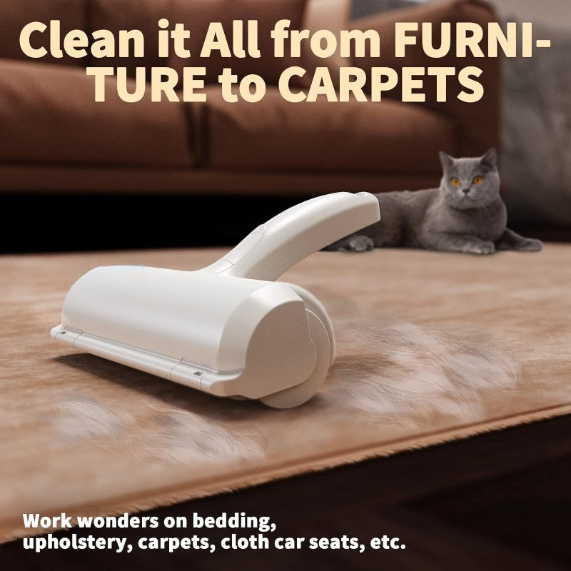 PawClean Pro: Self-Cleaning Pet Hair Remover for Furniture & Carpets