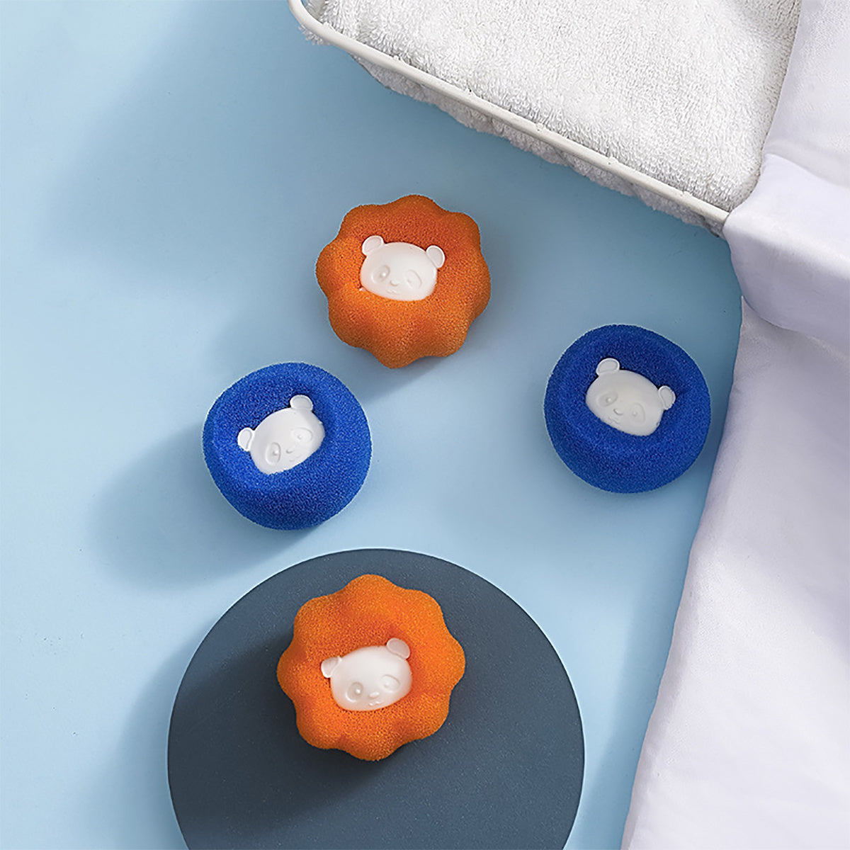 FurFree Laundry Buddy – Reusable Pet Hair Removal Balls (6/12pcs) for Effortless Washing