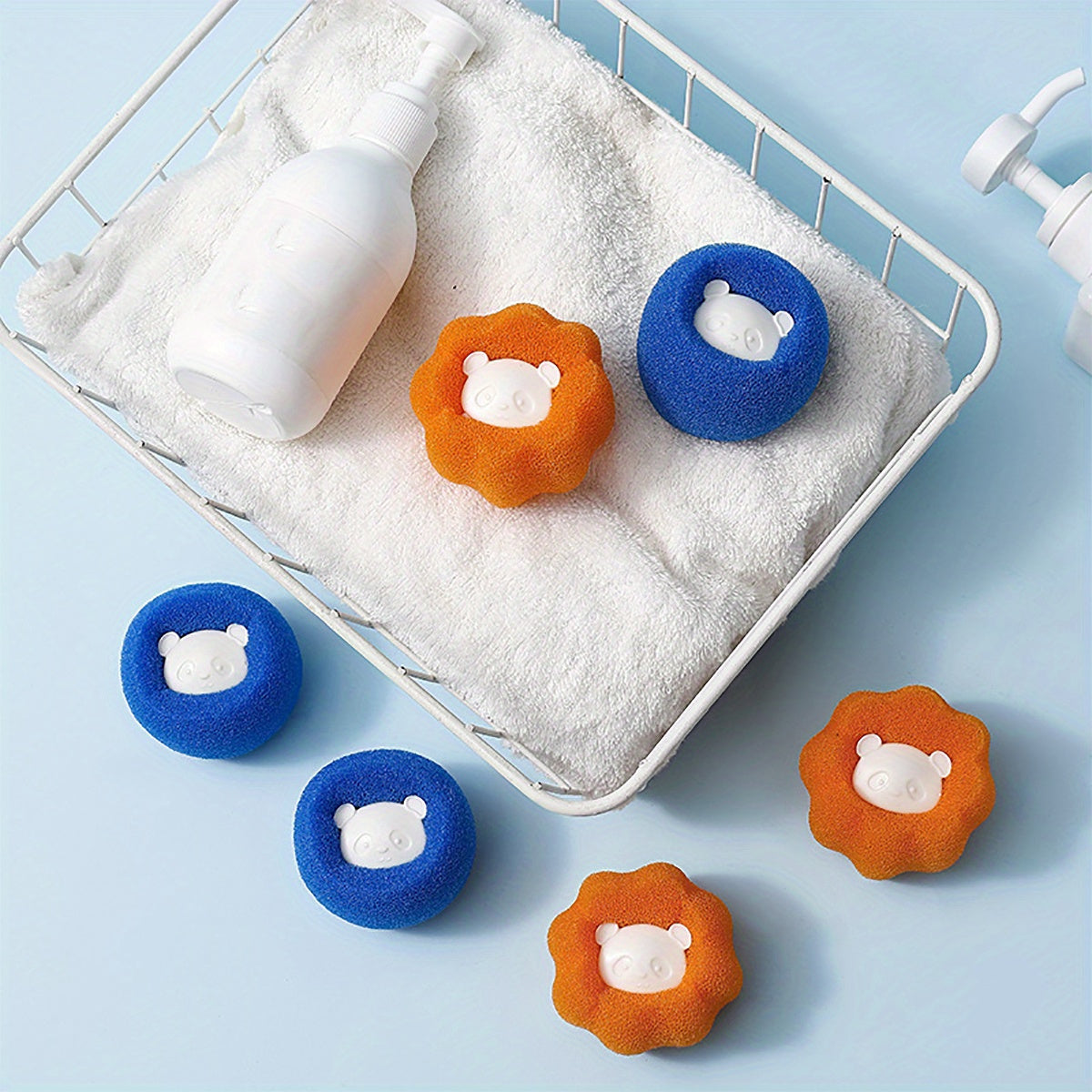 FurFree Laundry Buddy – Reusable Pet Hair Removal Balls (6/12pcs) for Effortless Washing