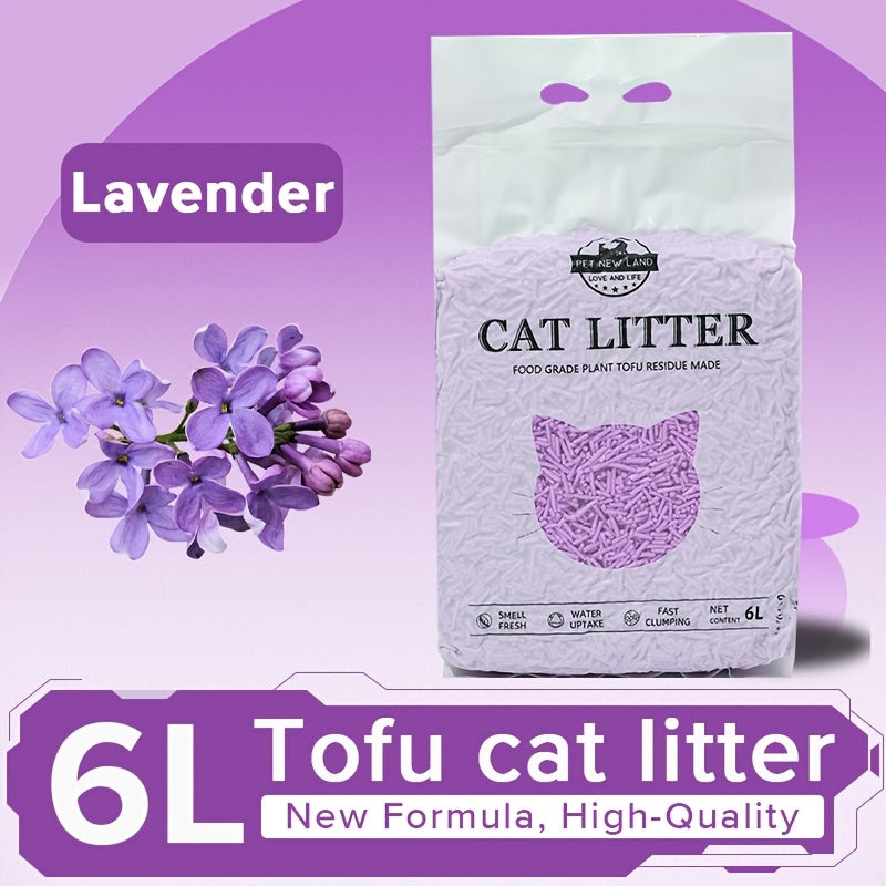 PurrClean: Natural Tofu Cat Litter – Scented, Flushable & Clumping