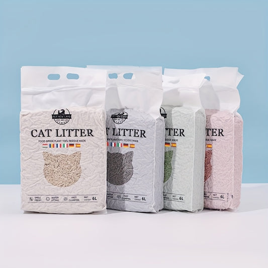 PurrNatural: Scented Tofu Cat Litter – Flushable & Clumping