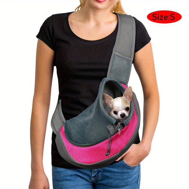 PawSafe GlowMesh: Hands-Free Sling Carrier for Small Pets