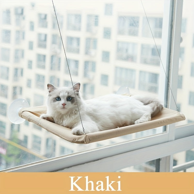 WindowWink: Detachable Cat Hammock with Steel Suction Cups