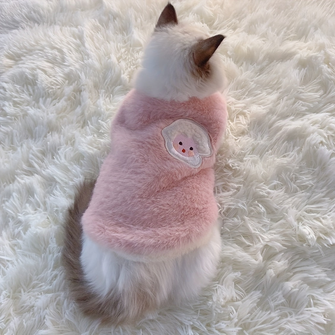 PurrSeasons: CozyKnit Cat Vest for 3-Season Warmth