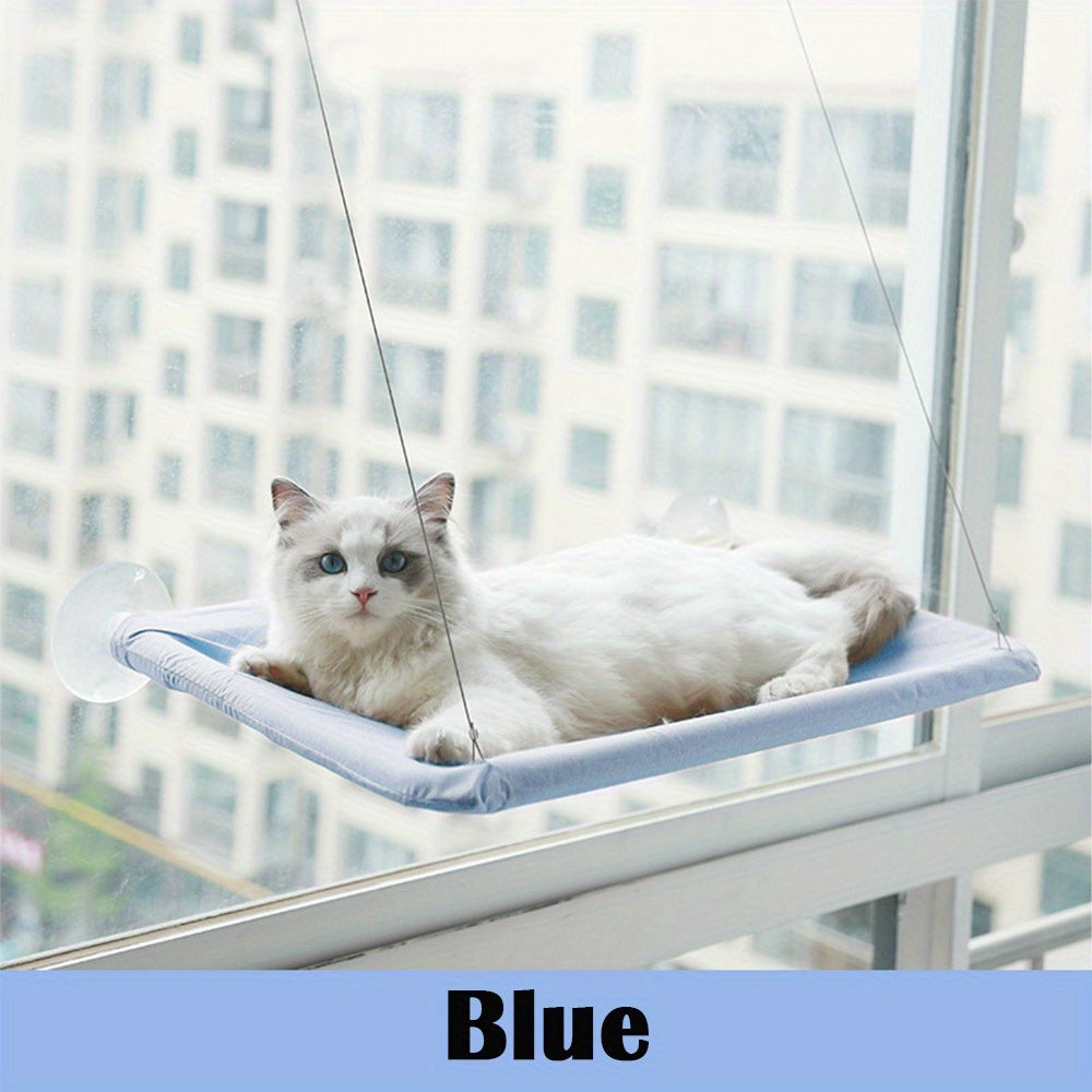 CozyVista Cat Perch – Detachable Window Hammock Bed for Ultimate Feline Relaxation