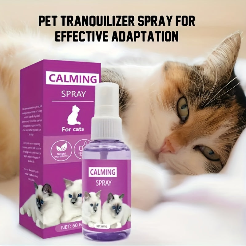 WhiskerCalm: 3-in-1 Pheromone Kit with Sprays & Collars for Pet Anxiety