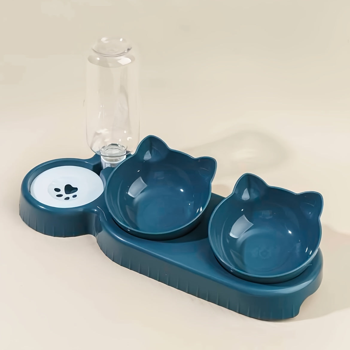 SmartSip: 3-in-1 Tilted Pet Bowl