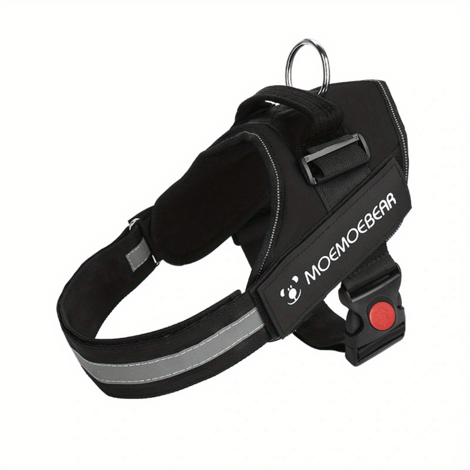 SecureFit No-Pull: Padded Harness with Control Handle for Large Pets