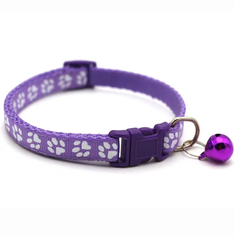 PawPrint: Chic Safety Bell Collar