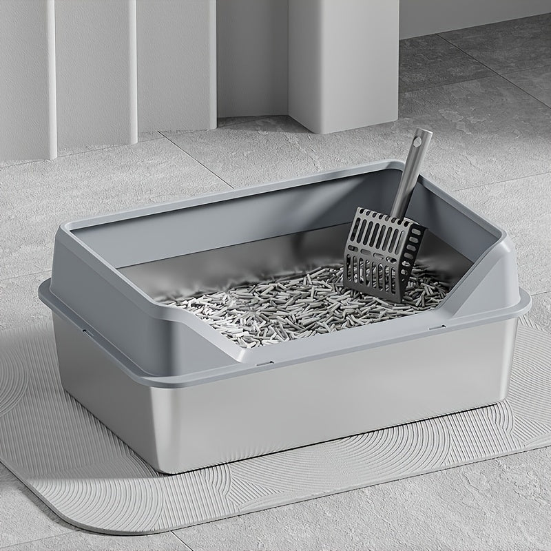 Premium XL: Heavy-Duty, Spill-Proof Litter Box for Large & Multiple Cats