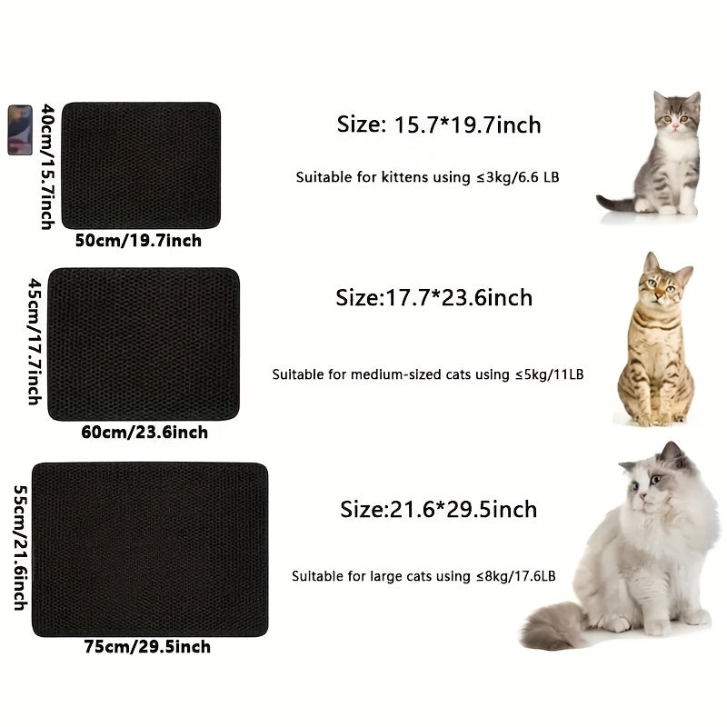 Splash-Proof Cat Litter Mat – Keep Your Home Clean and Fresh