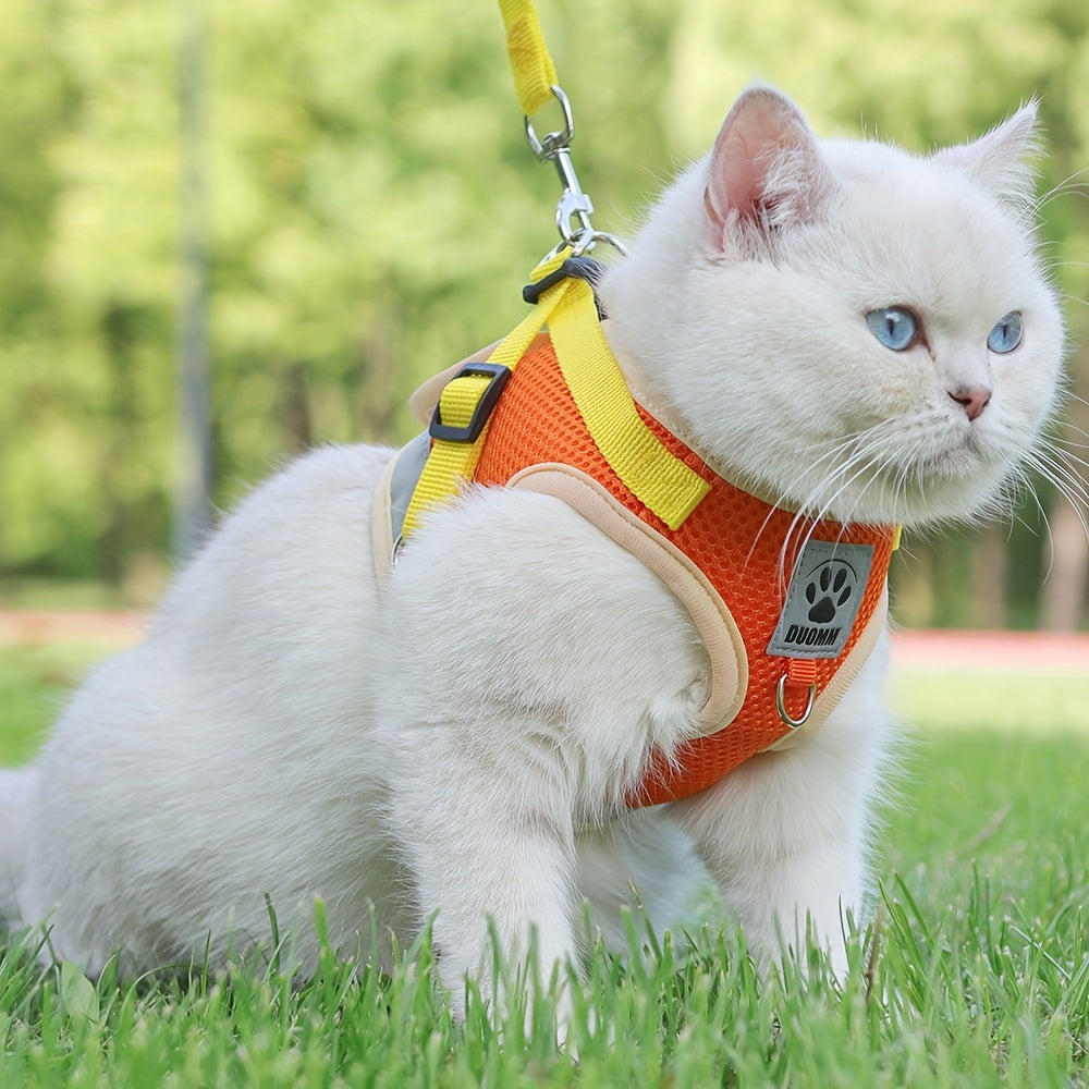 Ultimate Escape-Proof Cat Harness – Safe & Comfortable Outdoor Adventures!