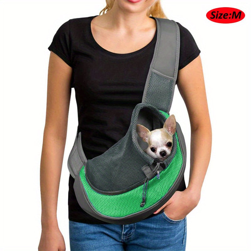 PawSafe GlowMesh: Hands-Free Sling Carrier for Small Pets