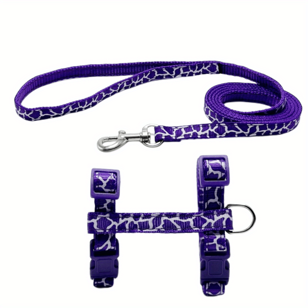 CozyFit: Adjustable Soft Vest Harness & Leash for Small Pets