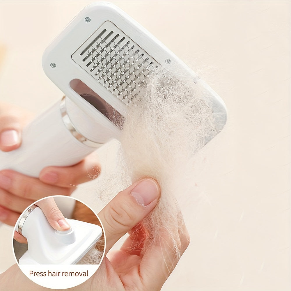 PawDry Pro: 2-in-1 Pet Dryer & Brush with Low-Noise Design