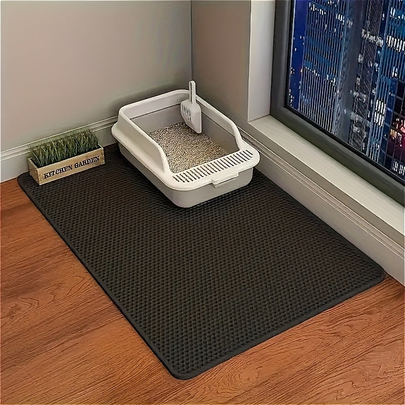 Splash-Proof Cat Litter Mat – Keep Your Home Clean and Fresh