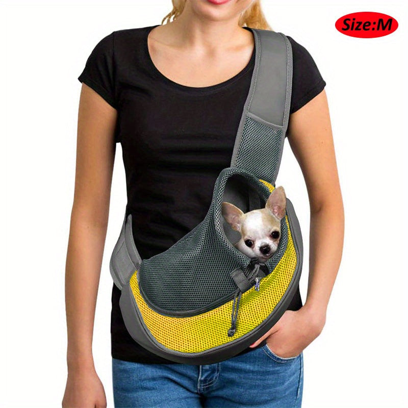 PawSafe GlowMesh: Hands-Free Sling Carrier for Small Pets