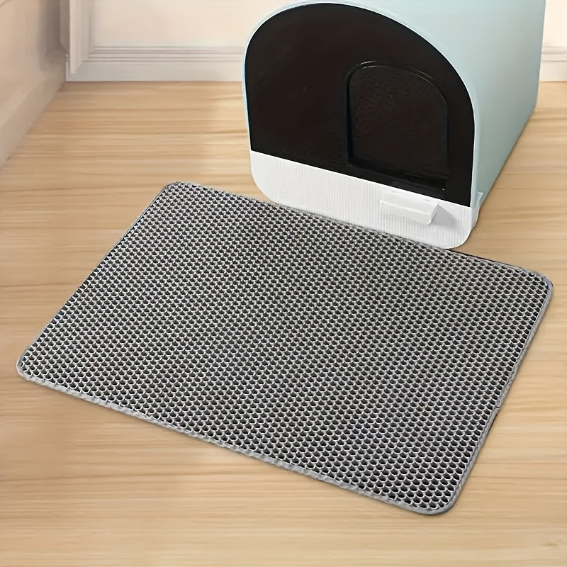 Splash-Proof Cat Litter Mat – Keep Your Home Clean and Fresh