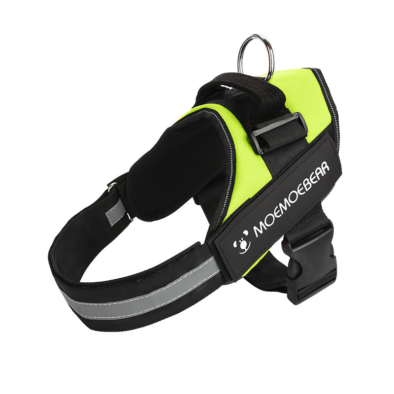 SecureFit No-Pull: Padded Harness with Control Handle for Large Pets