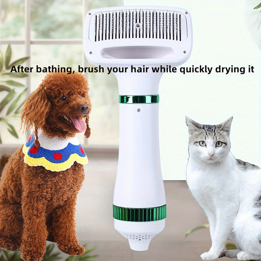 ProDry: 2-in-1 Pet Dryer & Brush with Metal Body & Stainless Bristles