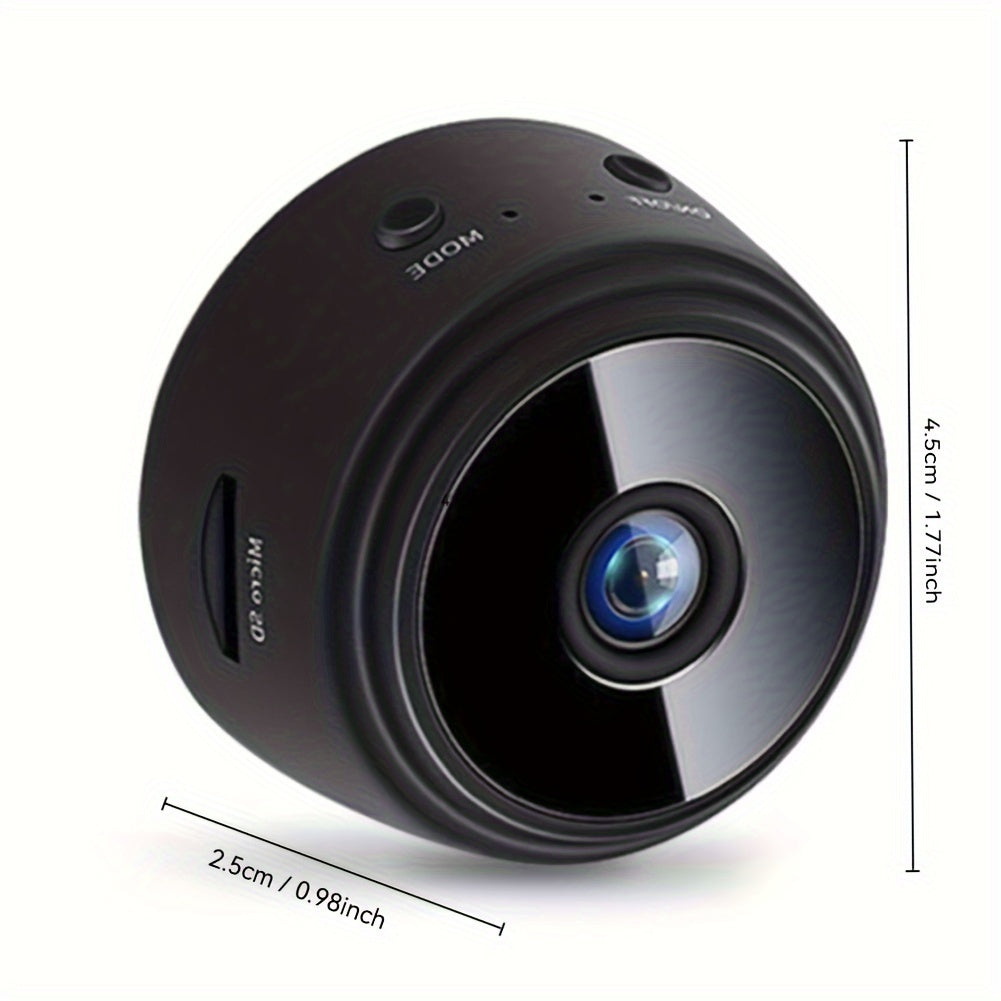 MiniSpy 480P: Wireless Camera with Magnetic Mount & Remote Surveillance (Non-Waterproof)