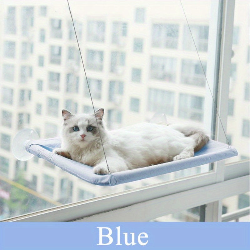 WindowWink: Detachable Cat Hammock with Steel Suction Cups