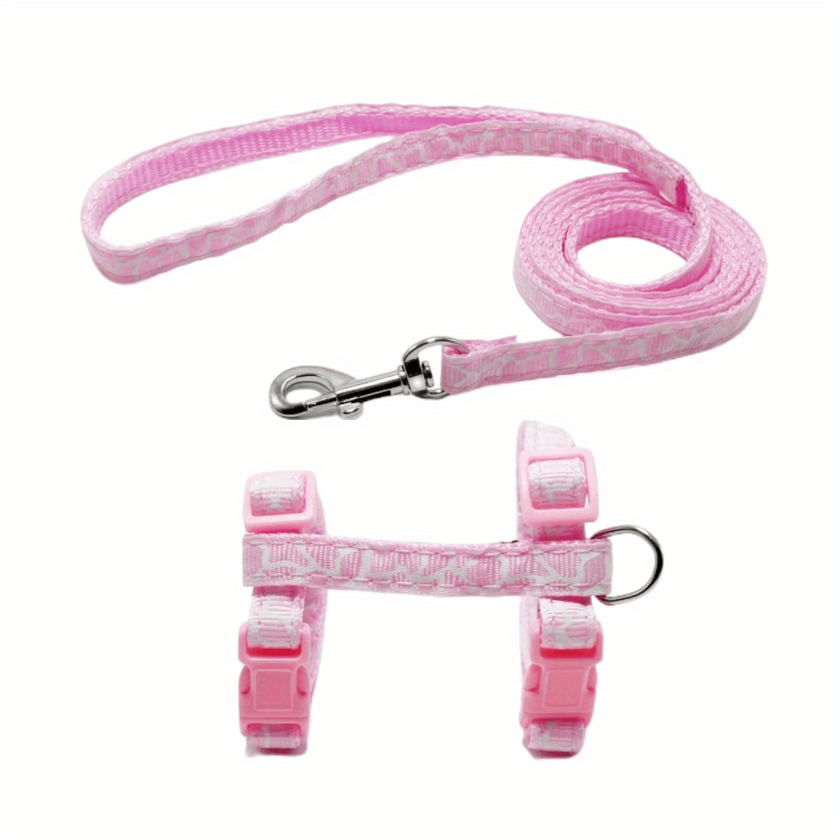 CozyFit: Adjustable Soft Vest Harness & Leash for Small Pets