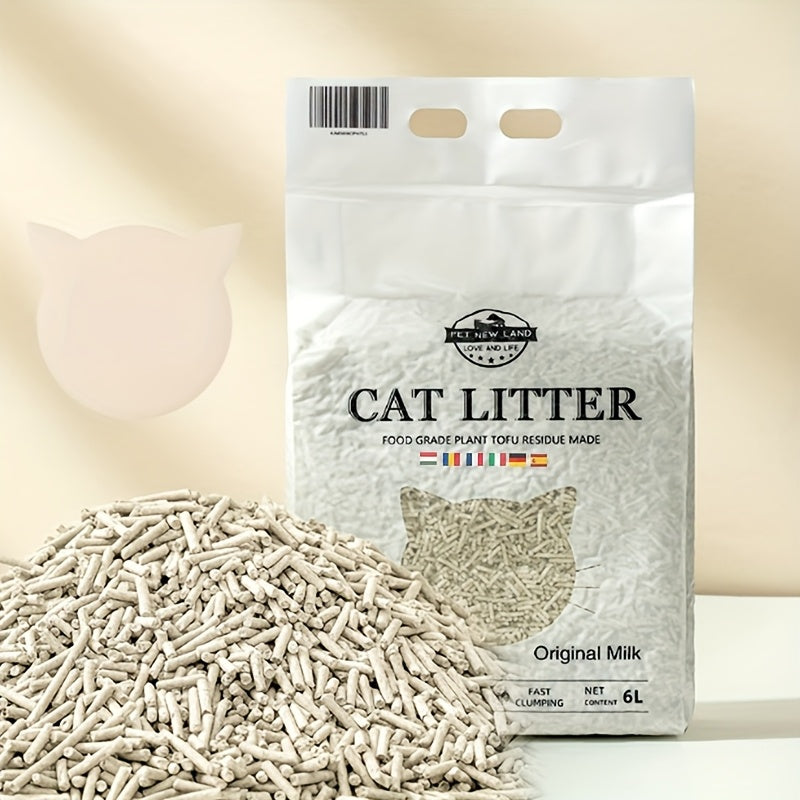 PurrClean: Natural Tofu Cat Litter – Scented, Flushable & Clumping