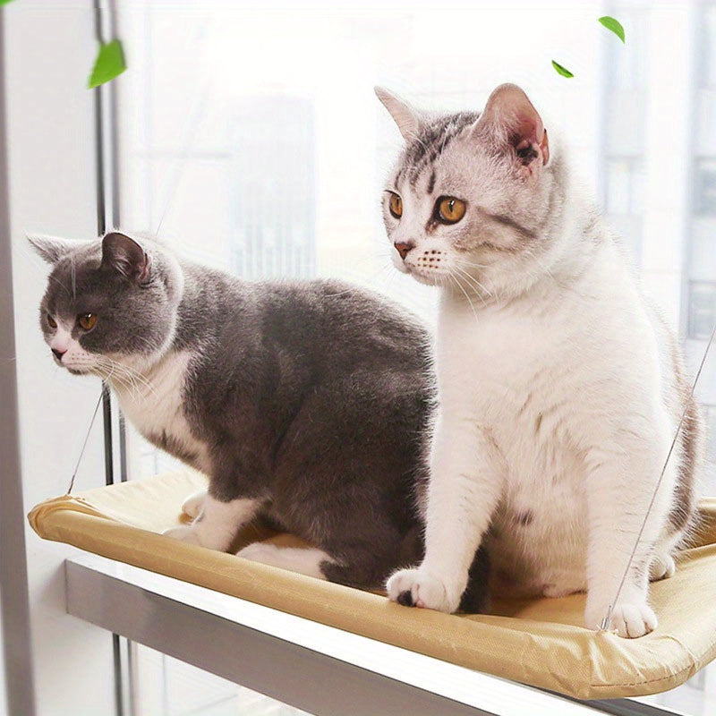 WindowWink: Detachable Cat Hammock with Steel Suction Cups