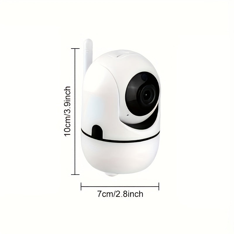 SmartGuard HD: Auto-Tracking Pet & Baby Camera with Night Vision & Voice