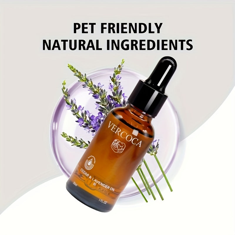 VERCOCA: Cedar & Lavender Oil for Dog Stress Relief