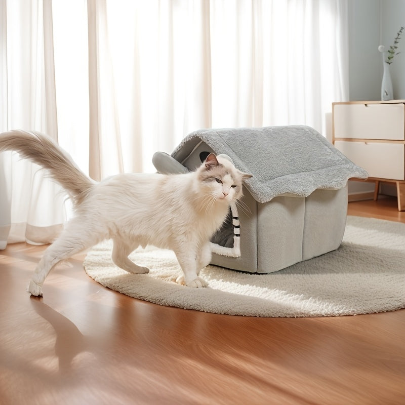 Heritage Pet Haven – Cozy Pet House for Cats & Dogs