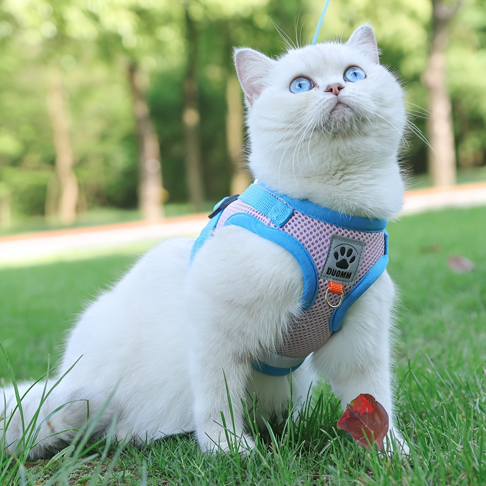 Ultimate Escape-Proof Cat Harness – Safe & Comfortable Outdoor Adventures!