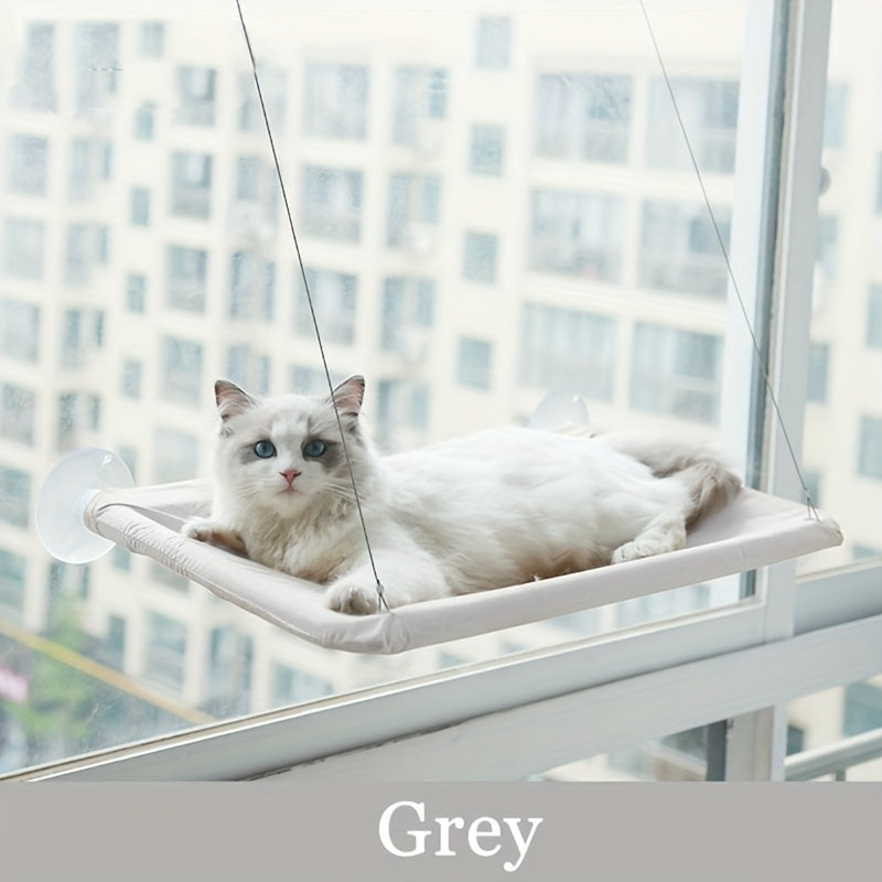 WindowWink: Detachable Cat Hammock with Steel Suction Cups