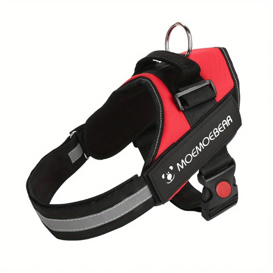 SecureFit No-Pull: Padded Harness with Control Handle for Large Pets