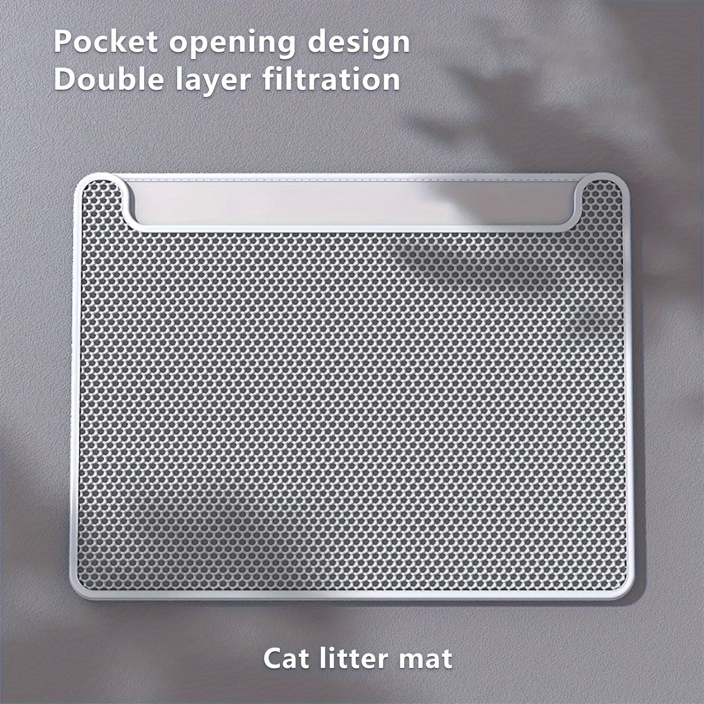 Double Layer Cat Litter Mat – Keep Your Home Clean and Tidy!