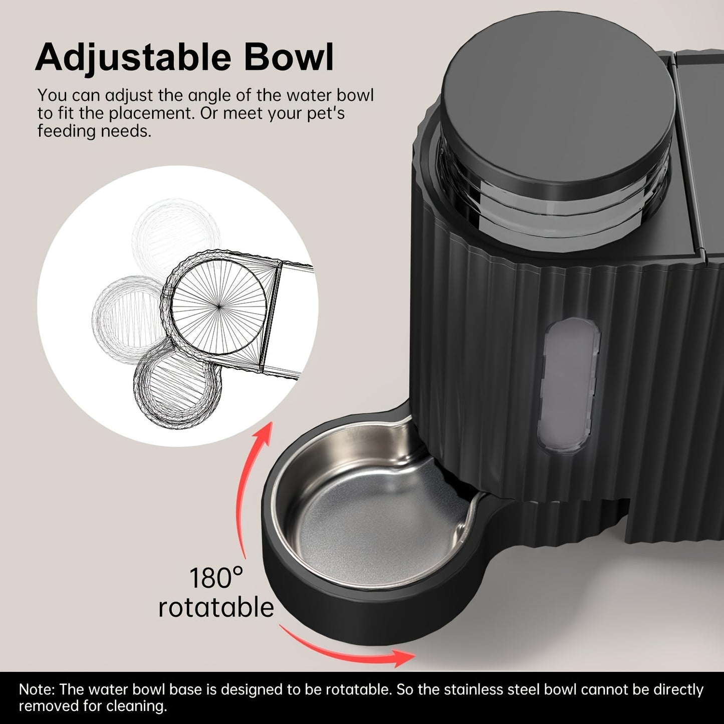 TitanGravity: XL 2-in-1 Feeder & Waterer