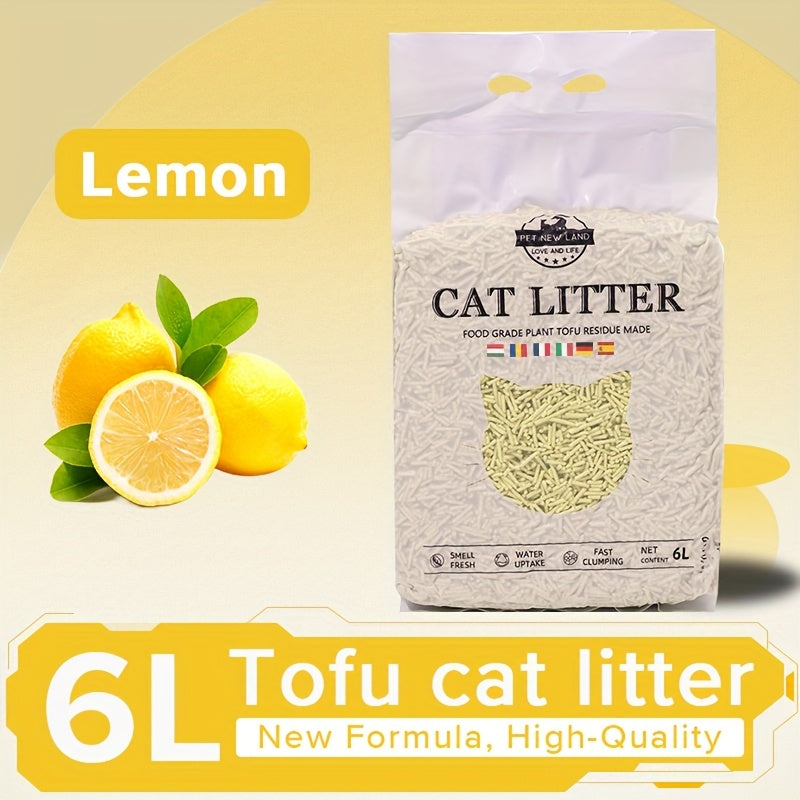 PurrClean: Natural Tofu Cat Litter – Scented, Flushable & Clumping