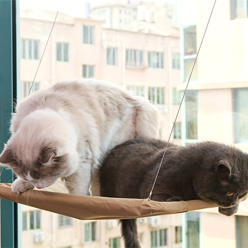 WindowWink: Detachable Cat Hammock with Steel Suction Cups