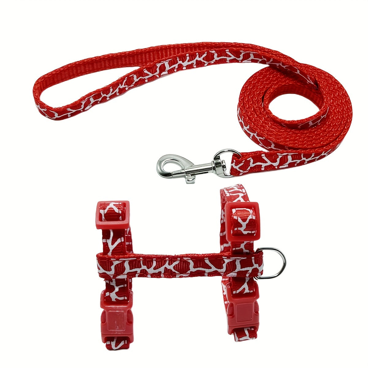 CozyFit: Adjustable Soft Vest Harness & Leash for Small Pets