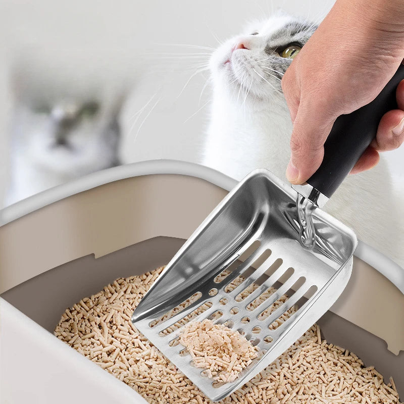 Stainless Steel Cat Litter Scoop