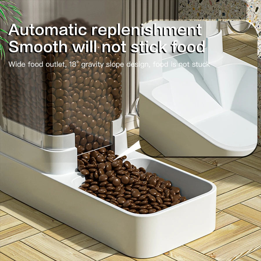 Automatic Cat Feeder & Water Dispenser