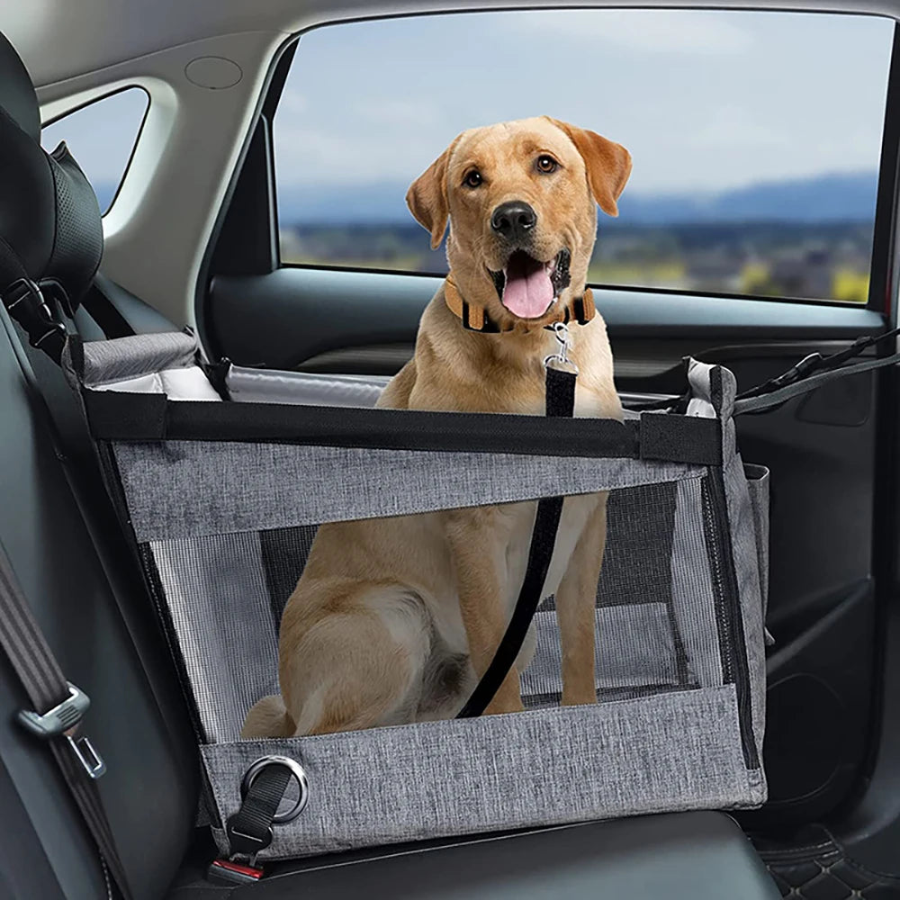 Detachable and Washable Car Pet Seat Cushion