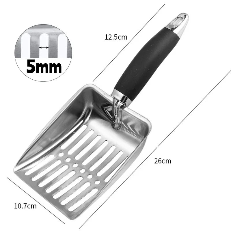 Stainless Steel Cat Litter Scoop