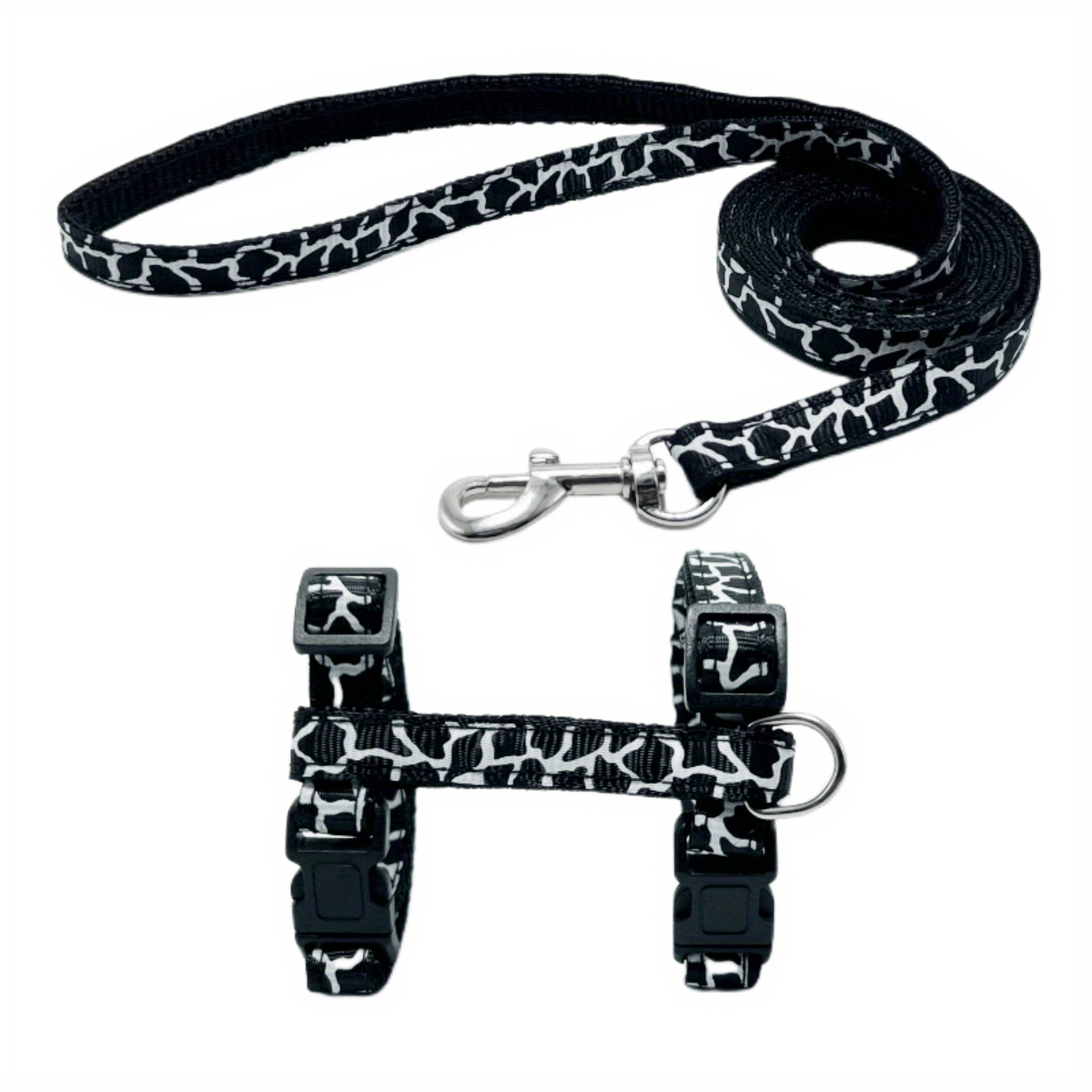 CozyFit: Adjustable Soft Vest Harness & Leash for Small Pets