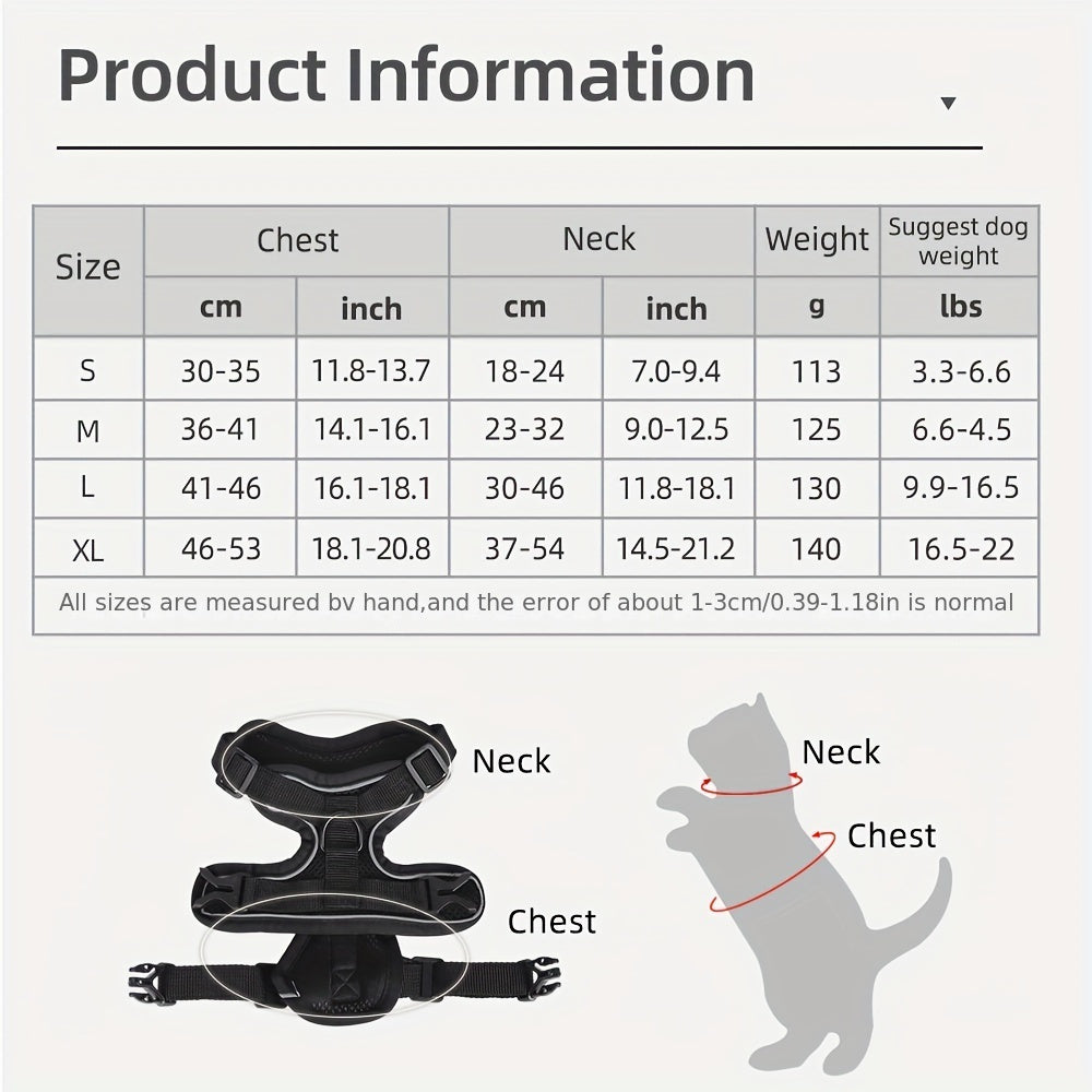 Reflective Cat Harness & Leash Set – Walks, Training, and Adventures Made Safe